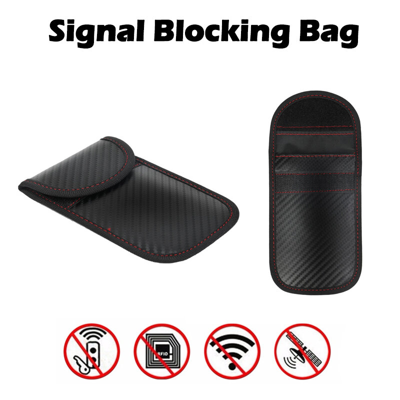 Kleine Outdoor Faraday Tasche Signal Blocking Schild Fall Protector Pouch Signal Blocker Fall RF Signal Safe Lock Tasche Für Auto schlüssel