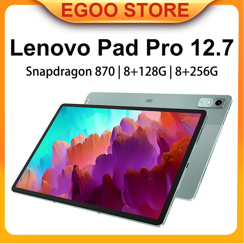 Новый продукт Оригинальный Lenovo Xiaoxin Pad Pro 12,7 2023 Snapdragon 870 2944 × 1840 144 Гц 8 ГБ + 128 ГБ/256 ГБ 10200 мАч распознавание лица