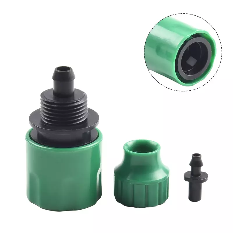 Adapter Hose Quick Connector Hose Connector Pipe Adapter Plastic Water Hose Accessories Micro Irrigation Adapter