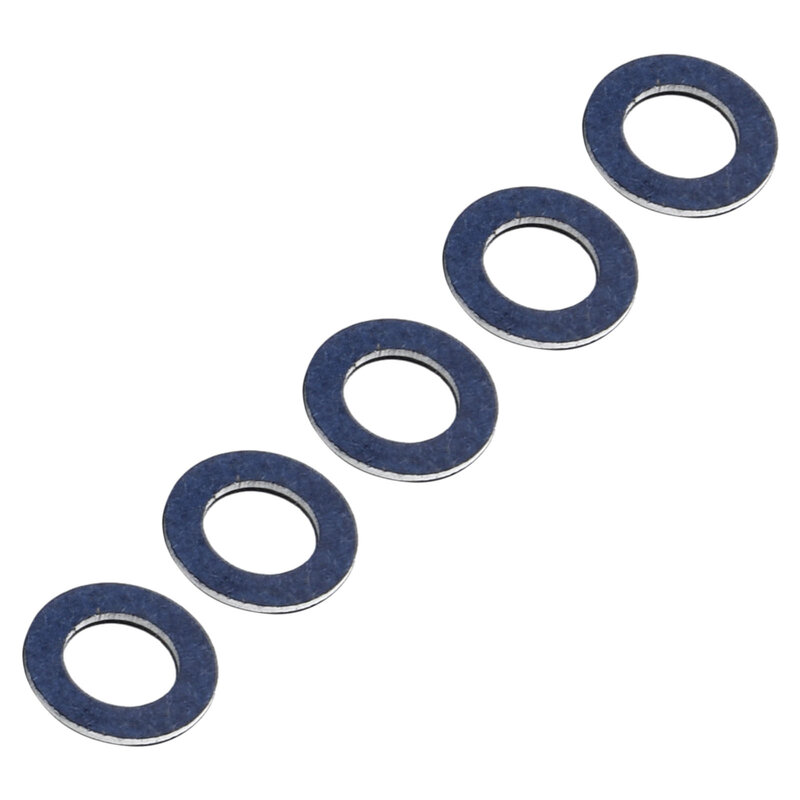 100Pcs Oil Drain Sump Plug Washers Sealing Solid Gasket Washer Sump Plug Oil For Boat Crush Flat Seal Ring Tool Accessories