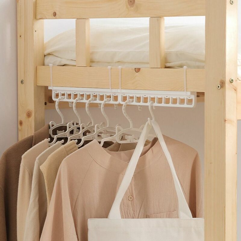 Practical Bedside Clothes Hook for Dormitories No Drill Hanging Type Bedroom Accessories Coat Drying Rack