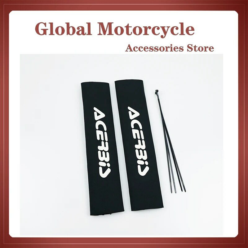 Frente garfo protetor amortecedor guarda envoltório capa forquilha pele para motocicleta motocross pit dirt bike yzf250 crf250 crf450
