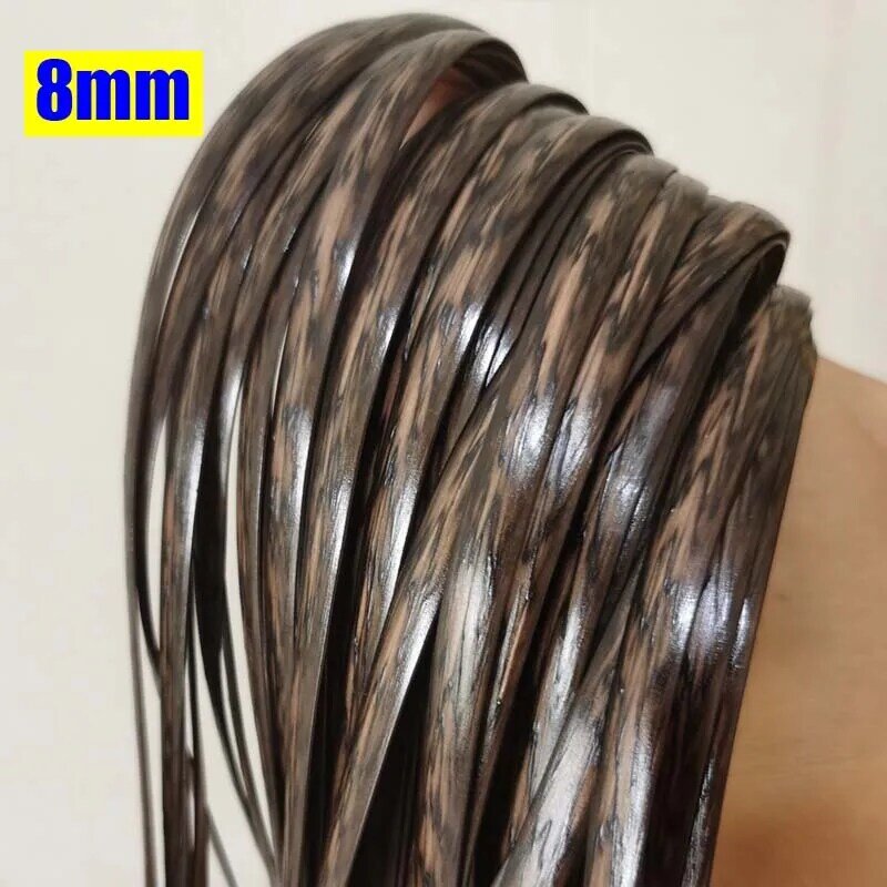 10 Meters Plastic Rattan Material For Weave Round/Flat PE Synthetic Cane Rope For Knit Repair Chair Basket Table Sofa Diy Crafts