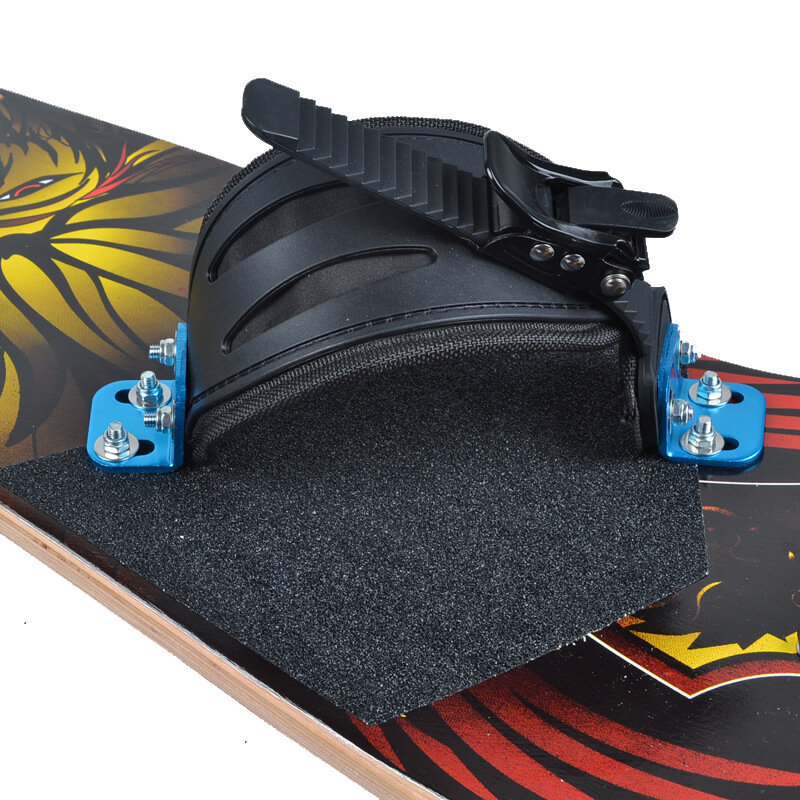 Peças de skate elétrico com fixação obrigatória skate elétrico ajustável ligar skate peças baku pé capa