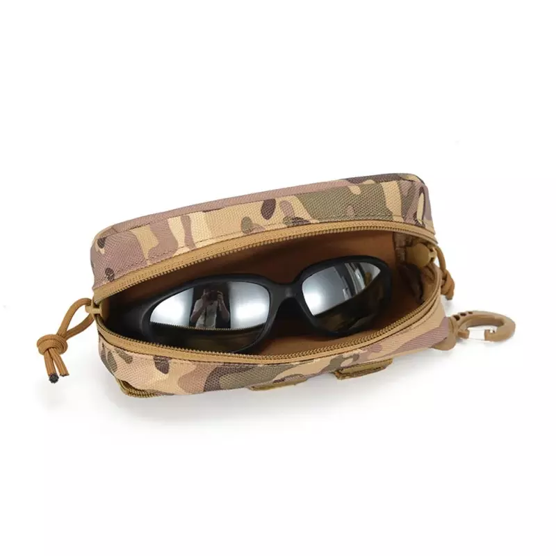 حقيبة نظارات رخوة تكتيكية للنظارات الشمسية ، حزمة خصر EDC ، ملحقات الصيد للجيش ، حقيبة نظارات ، حقيبة منظمة