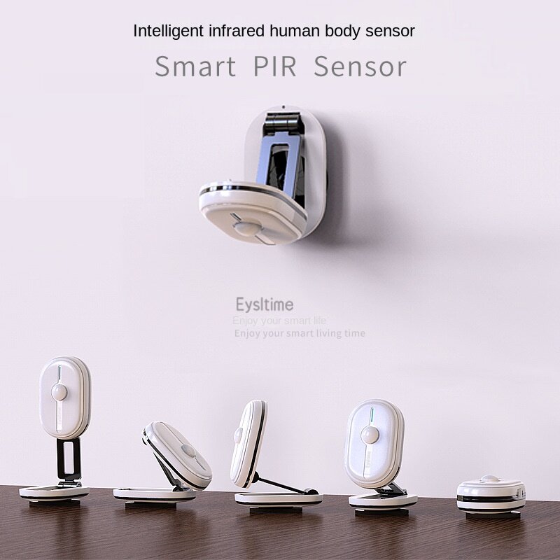 Graffiti Smart ZigBee Human Body Infrared Sensor Rechargeable Detector Pir Need to Cooperate with Smart Gateway