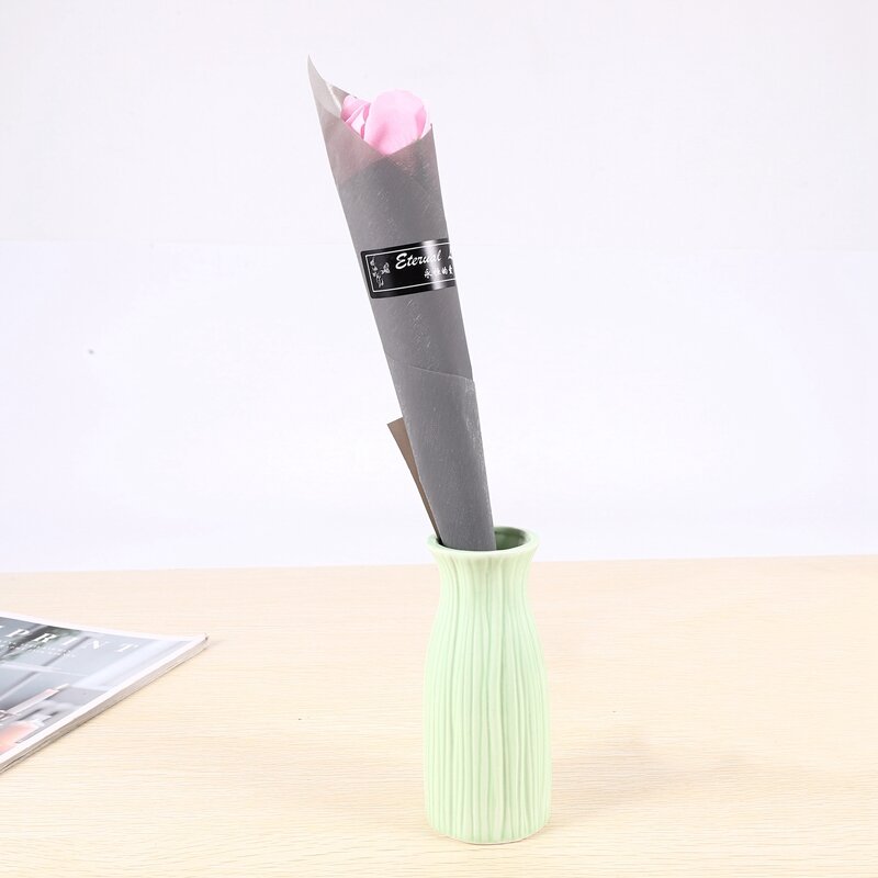 10 pezzi simulazione di rosa singola fiore di sapone rosa coreano regalo di san valentino Rose di sapone singolo fiore di sapone artificiale