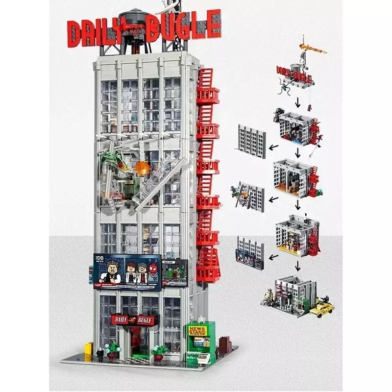 3772 PCS The Bugle Building Of Daily Classic Difficulty Building Blocks Bricks Birthday Christmas Gifts For Children 76178