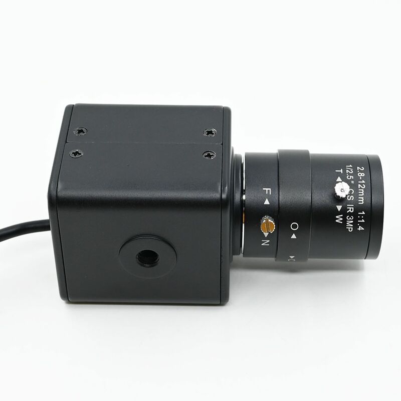 WDR Wide Dynamic 5MP kamera USB Box do nauczania wideo spotkanie 2592x1944 30fps z 5-50mm zmiennoogniskowy obiektyw CS Plug And Play