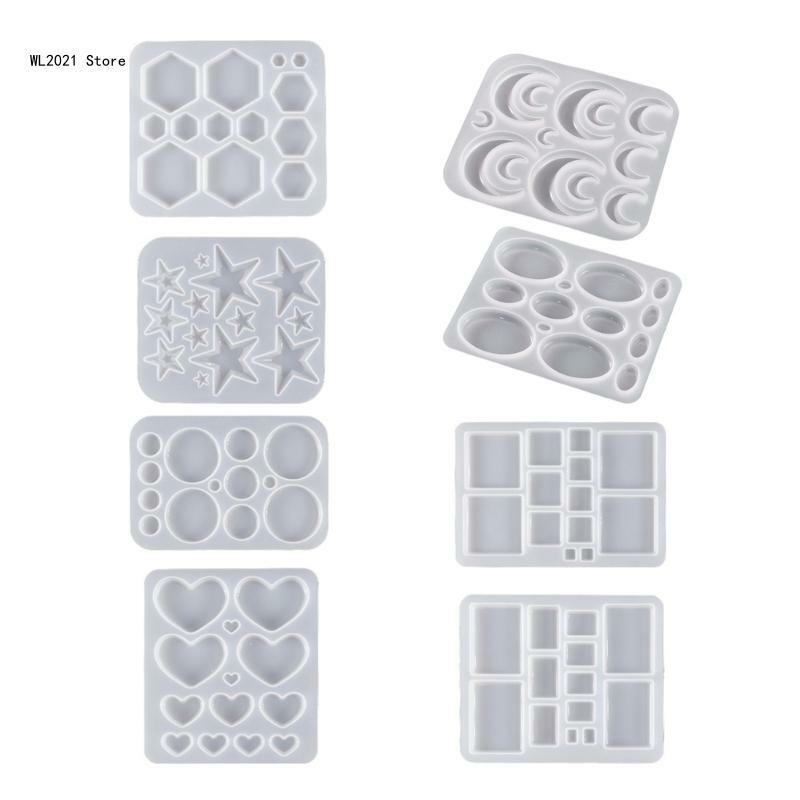 Casting Mould Key Chain Pendant DIY Accessories Silicone Resin Mold Casting Mold