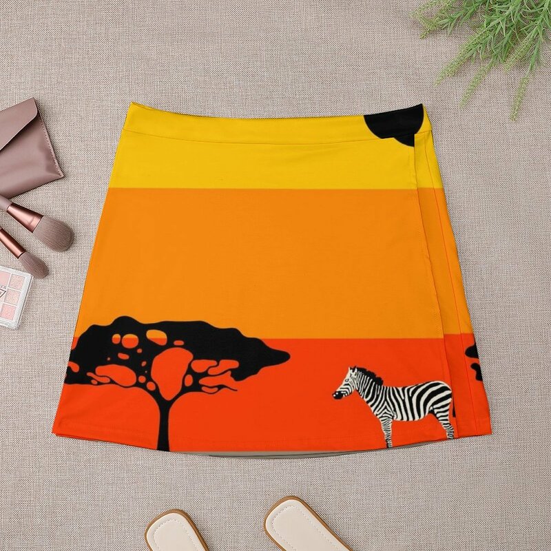 Zimbabwe (v1) Mini spódniczka koreańska luksusowa odzież kawaii ubrania sukienki