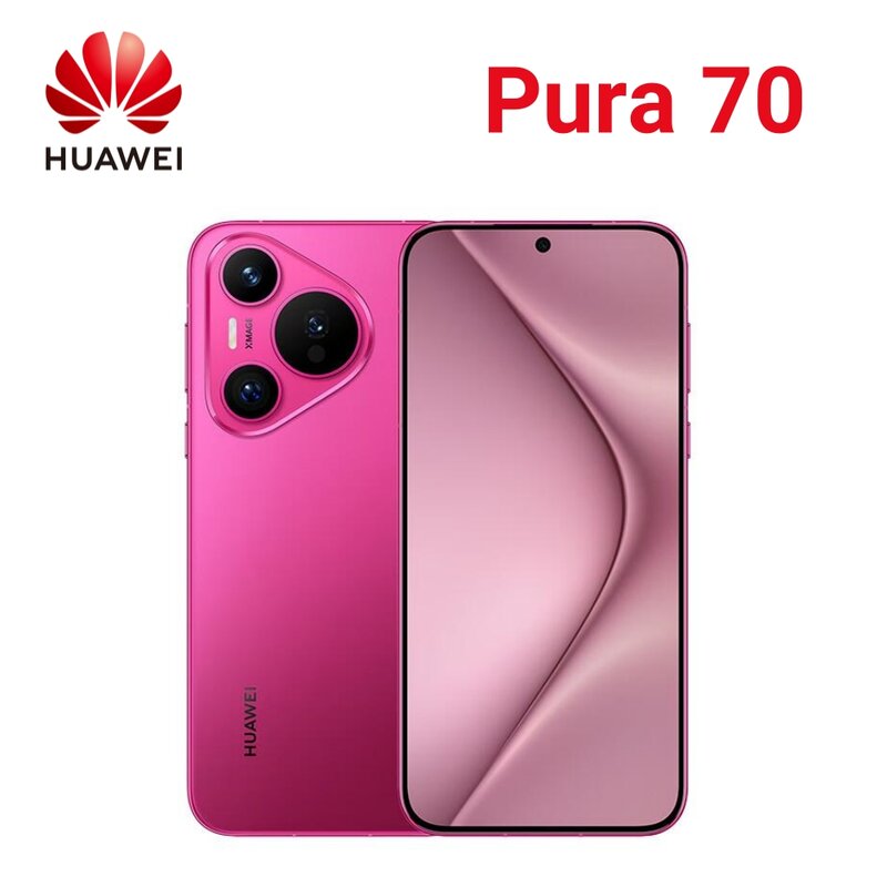 Huawei-Pura 70 Smartphone, Harmony OS,6.6 ", 12GB de RAM,1TB ROM,IP68,50MP câmera, telefone celular, 4800mAh, celulares, original