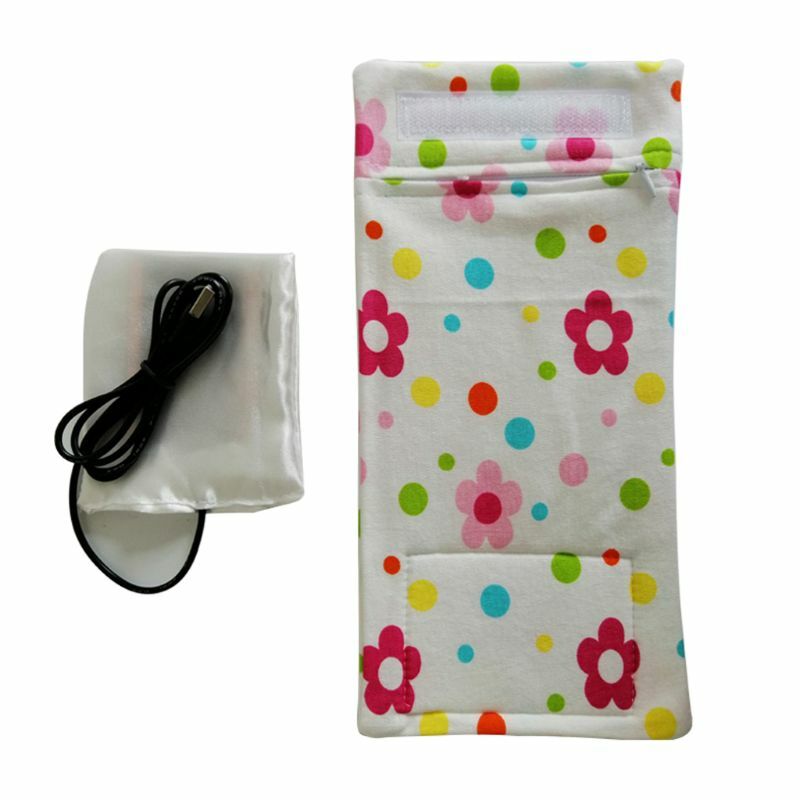 Calentador biberones leche para alimentación bebé, bolsa térmica con Usb para exteriores, soporte para biberones con