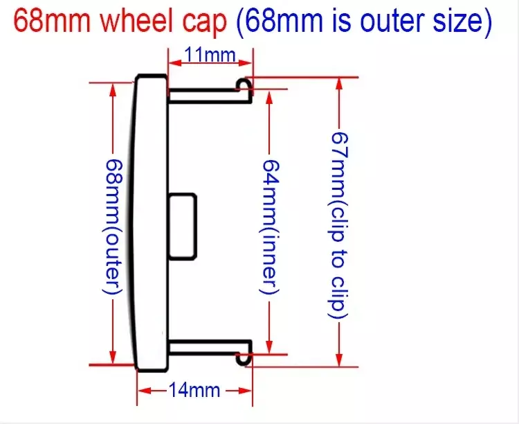 Tapa de cubo de rueda de coche, pegatina de llanta, emblema 3D, estilo para Volkswagen VW, negro y plateado, 4 piezas, 56mm, 60mm, 65mm, 68mm, 70mm, 76mm