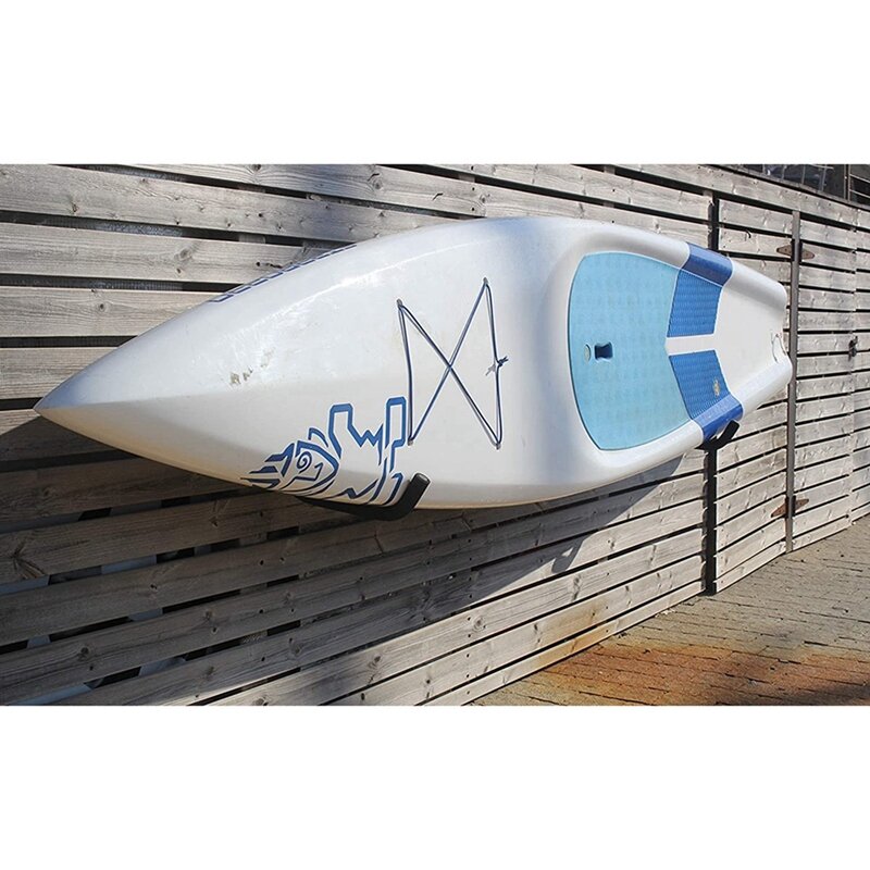 Présentoir mural pour planche à pagaie de kayak T1, durable et rapide, enduit de poudre 506, rangement pour planche de surf