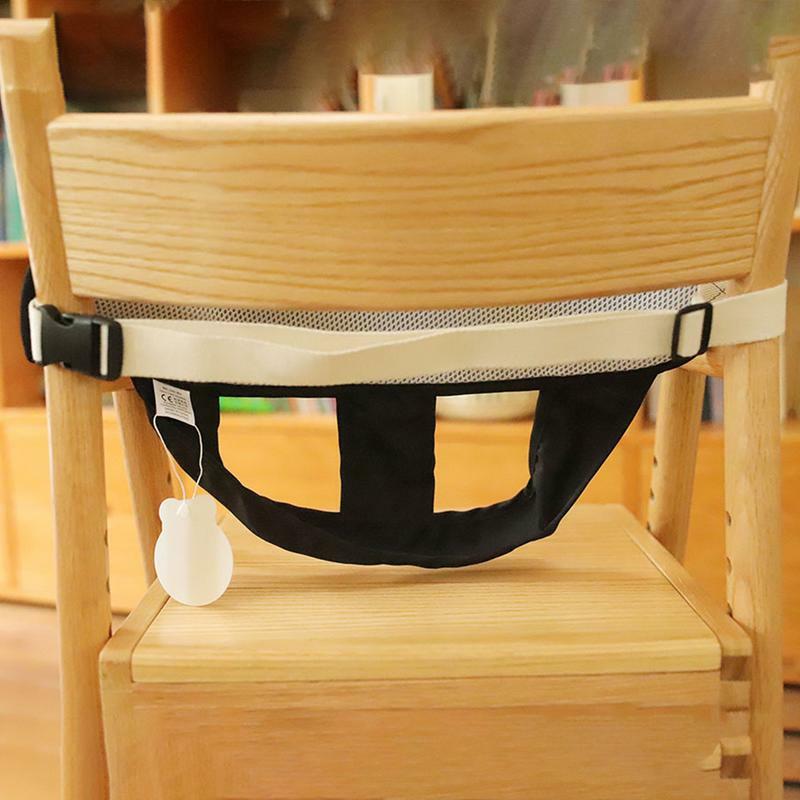Asiento de seguridad para silla de comedor de bebé, correa de fijación, arnés de silla alta para niños pequeños, correa de refuerzo de alimentación portátil para viajes y restaurante