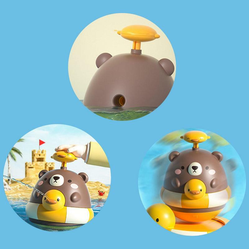 Brinquedos para banheiras do bebê, Duck Water Sprinkler, Brinquedos de piscina para crianças, Sprinkler, Brinquedo de natação