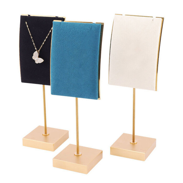 Necklace Display Stand Holder Necklace Hanger Jewelry Display Metal Base Jewelry Necklace Display Stand