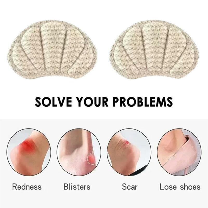 Double-layer Adhesive Heel Pads For Sneakers Thickened Adhesive Heels Pads Liner Grips Protector Sticker Pain Relief Inserts