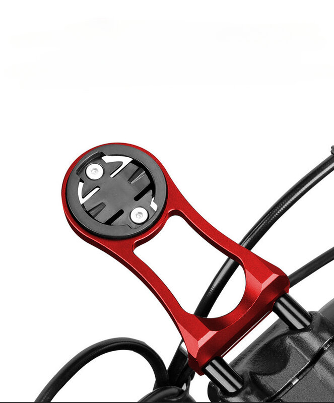 Braket ekstensi setang sepeda, dudukan lampu depan sepeda paduan Aluminium untuk Edge GPS Gopro