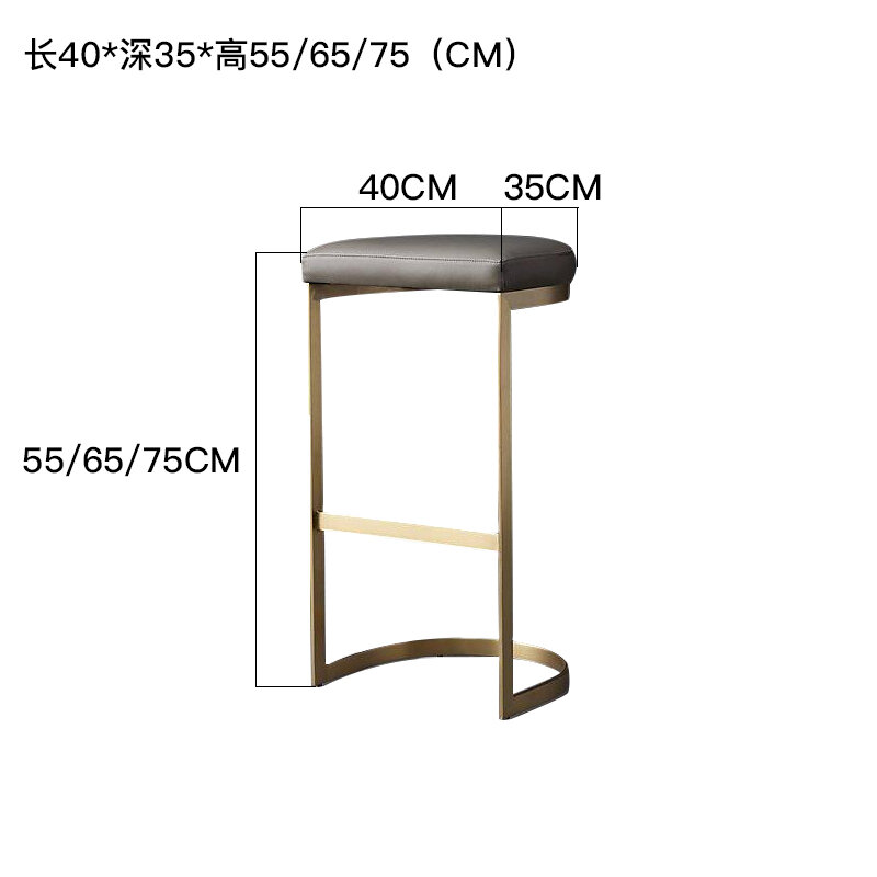 Accent Living Room Bar Stool Nordic Kitchen Island Coffee Design Dining Chairs Modern Minimalist Silla Comedor Furniture YX50BY