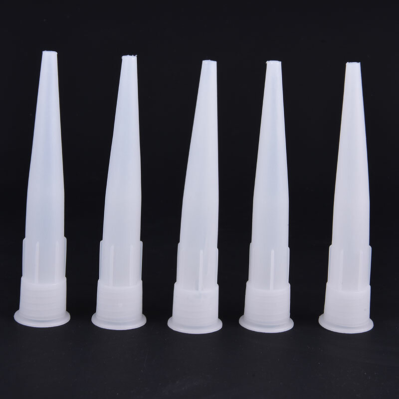 20 Stuks Thuis Universele Kitgun Nozzles Plastic Glas Lijm Nozzles Kit Siliconen Kiting Tips Mond Constructie Tools