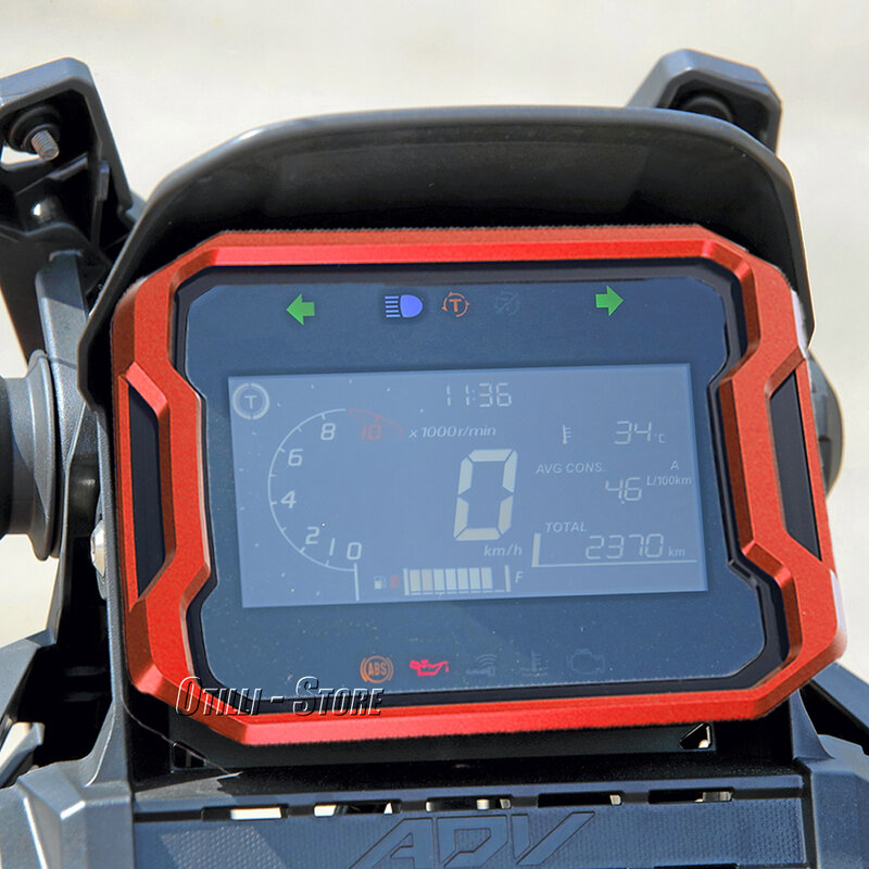 ملحقات الدراجة النارية الجديدة ، غطاء واقي للشاشة بإطار عداد لحماية الأجهزة الخاصة بالدراجة هوندا موديل وصل إلى 350 وadv 350 وموديل وصل إلى 2022 ووصل إلى 2023 وو
