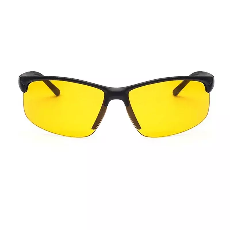 Óculos de visão noturna unisex, pesca, ciclismo, viagem, escalada, óculos de sol ao ar livre, proteção de lente amarela, óculos novos, 2024