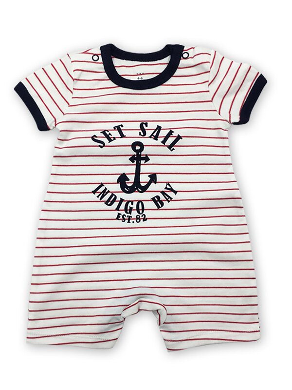 Pagliaccetti estivi per bebè 0-24M Short Home Wear neonati neonato vestiti per neonato tuta per neonato in cotone