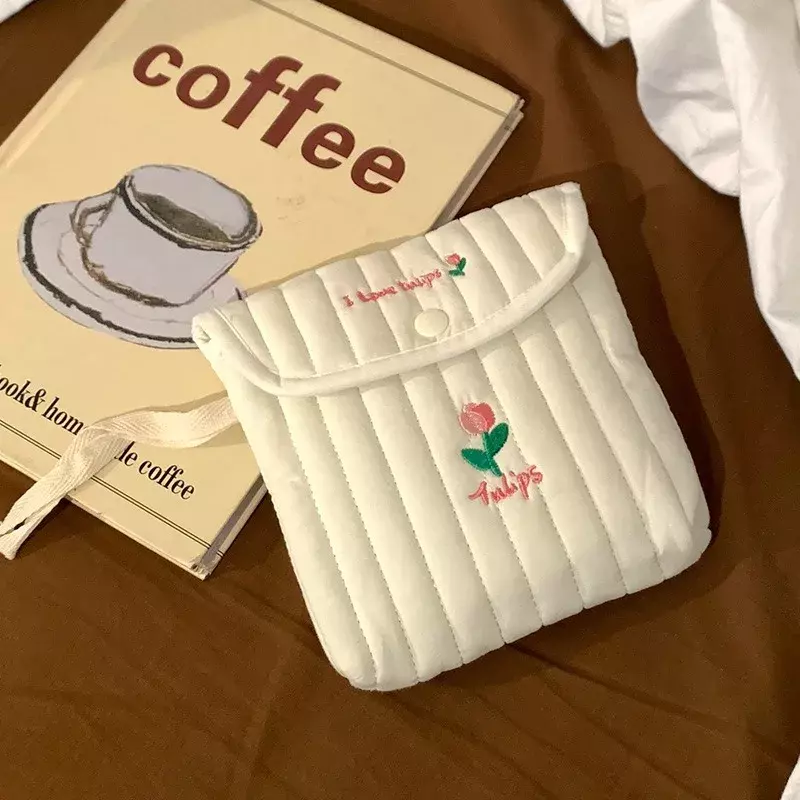 Bolsa de almacenamiento de toallas sanitarias para menstruación, Mini tampón portátil para estudiantes, bolsa mensual