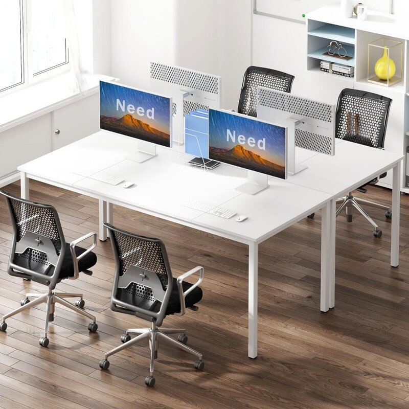 Bisogno di una scrivania da ufficio direzionale da 70.8 pollici, scrivania per Computer grande ed elegante, scrivania da studio semplice, mobili da lavoro per Workstation