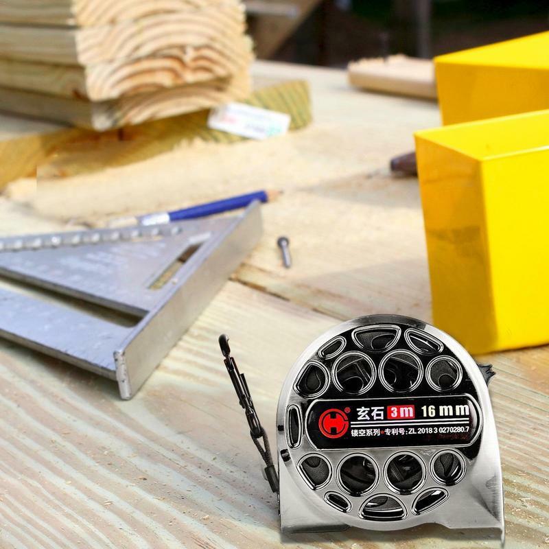 Wear-resistant Portable Tape Measure Measuring Tape 3/5m Woodworking Plumbing Steel Tape Measure High Accurate Portable