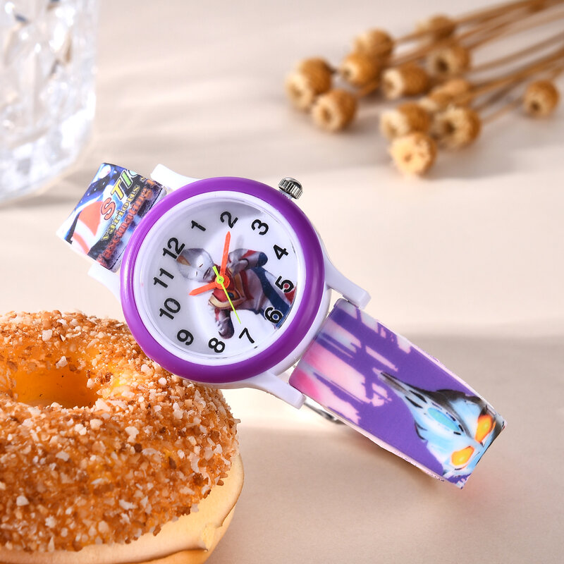2024 modne zegarki z kreskówek dziewczyny z kreskówkowym wzorem dziecko dzieci oglądają prezent urodzinowy zegarek na rękę dla chłopców zegarek dziewczęcy prezent