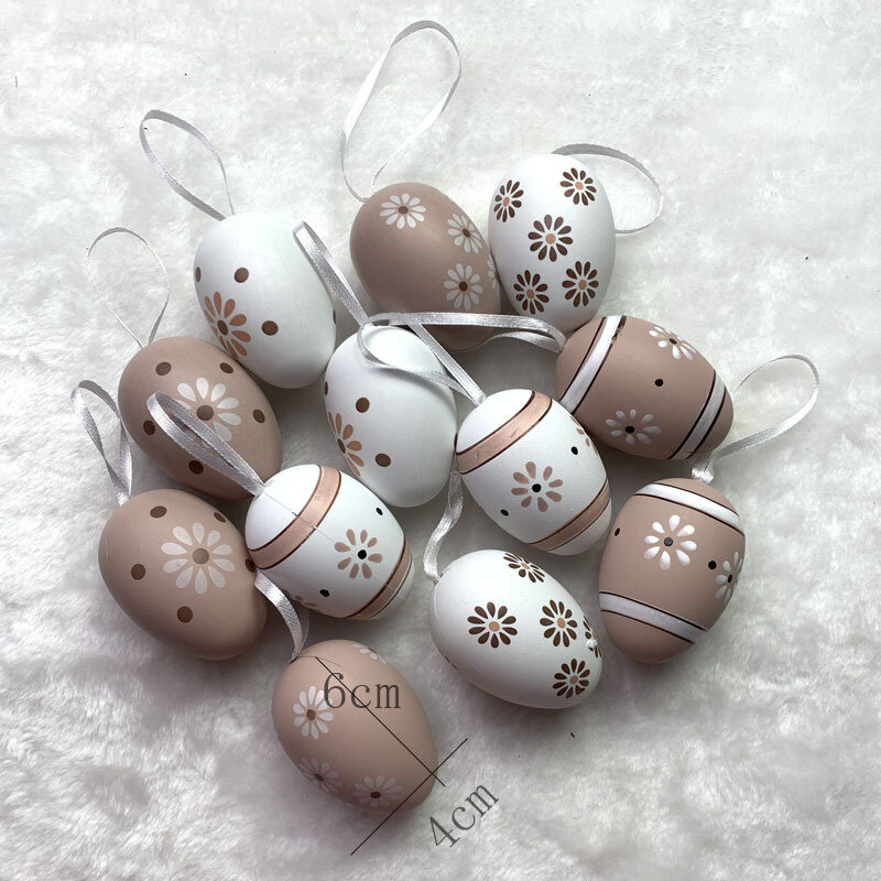 Pasen Diy Handgeschilderde Eieren Kleuterschool Kleuring Speelgoed Simulatie Eieren Coloring Eieren