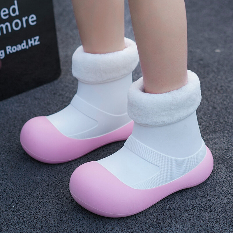 OligUltra-Bottes courtes légères pour femmes, l'offre elles optiques à baril bas, chaussures coordonnantes, bottes de pluie décontractées en plein air, 36-40, nouveau