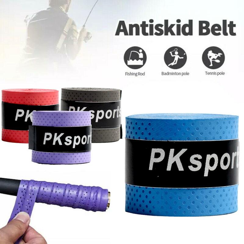 1Pcs Anti-slip Sport Fishing Rods Over Grip Sweat Band Griffband Tennis Overgrips Tape Badminton Racket Grips Sweat Band
