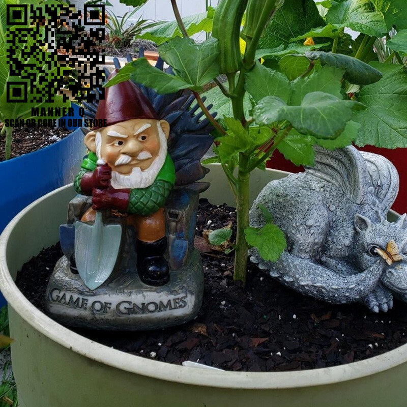 Spel Van Gnomes Tuin Sculptuur Grappige Holding Een Schop Gnome Standbeeld Hars Dwerg Beeldjes Ornamenten Home Outdoor Decoratie
