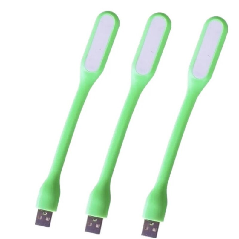 Seempp-USB 5v LEDミニブック読書灯、ミニトラベルテーブルランプ、パワーバンク、pc、ノートブック、ラップトップ、フレキシブル、曲げ可能、ナイトライト