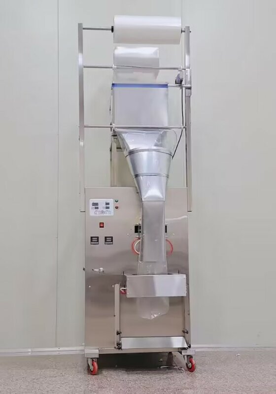 Máquina automática de pesaje y embalaje de celdas fotoeléctricas, 100-1000g, Impresión de fecha, posición del puntero, calidad de instalación.