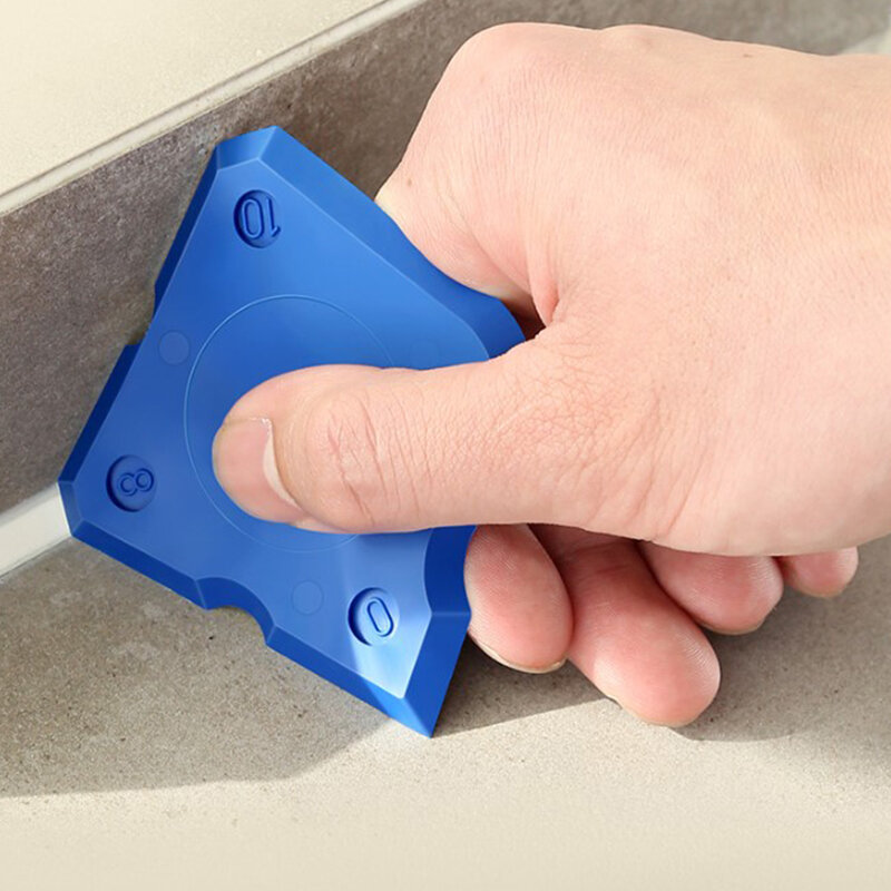 4Pcs Caulking Tool Kit Silicone Joint Sealant Spreader Spatula Scraper Edge Repair Tools Floor Tile edges Cleaner Hand Tool