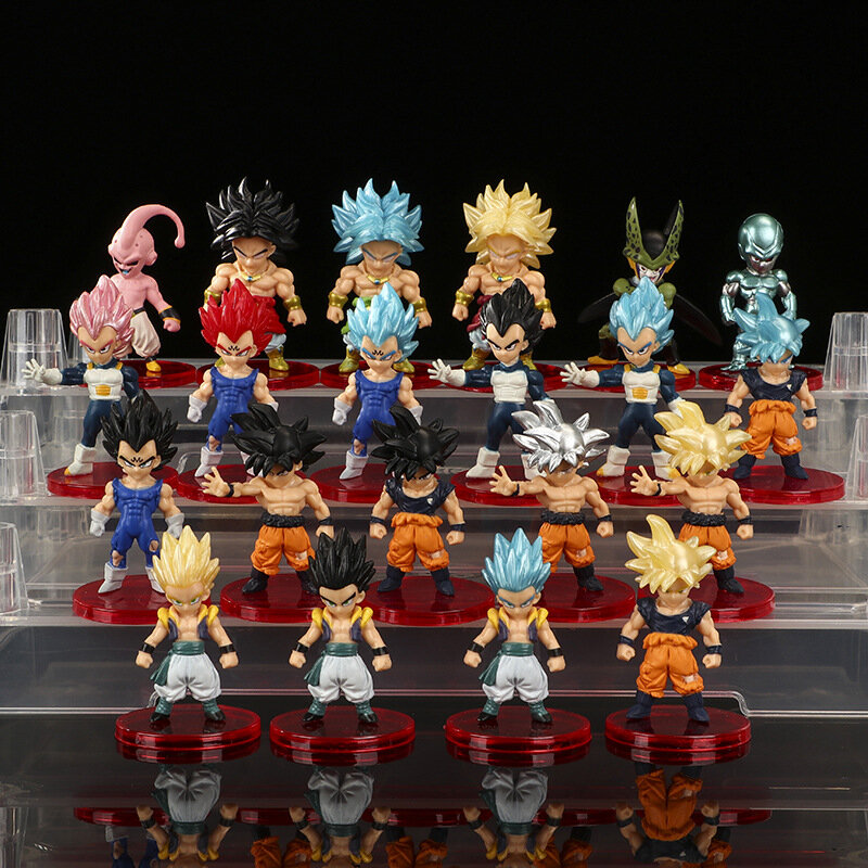 Dragon Ball Anime Figure Blind Box, Goku, Vegeta, Caixa Misteriosa, Melhor Presente, Sorte