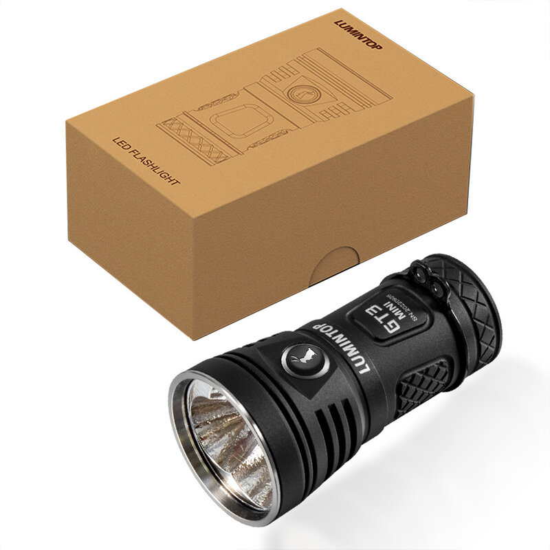 Высокомощный фонарик для повседневного использования, светодиодный фонарик для самообороны, перезаряжаемый фонарик для кемпинга, уличное освещение для кемпинга с аккумулятором 26350, 26650, GT3 Mini