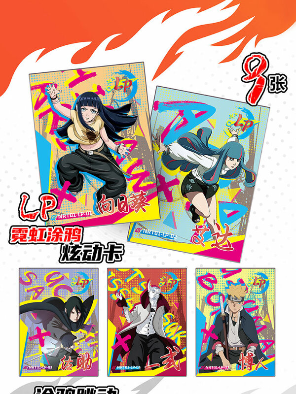 Genuine Naruto Cards Complete Collection Series Collection Cards Fight Chapter Pro Chapter Children Toys Game Cards Gifts