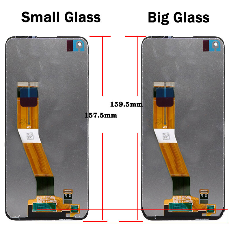 6.4 ''Originele Voor Samsung Galaxy A11 Lcd A115 A115F/Ds A115F A115M Display Touch Screen Digitizer Vergadering Voor galaxy A115 Lcd
