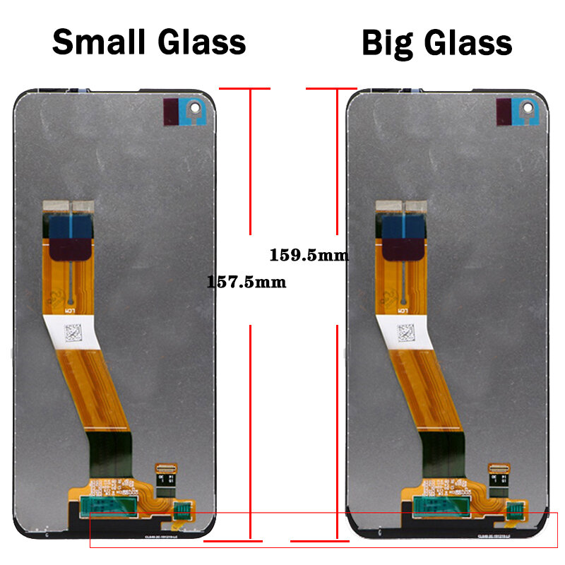 6.4 ''Original Für Samsung Galaxy A11 LCD A115 A115F/DS A115F A115M Display Touchscreen Digitizer Montage Für galaxy A115 LCD