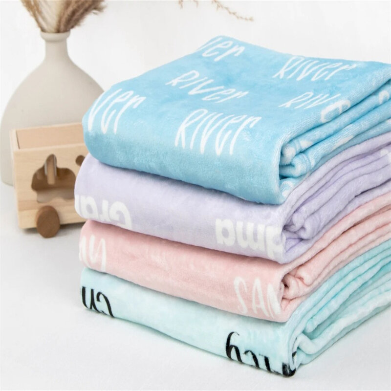 Personal isierte Decken benutzer definierte Decken mit Namen benutzer definierte Bilder Flanell Decken Decken & wirft Kindertag Geschenk