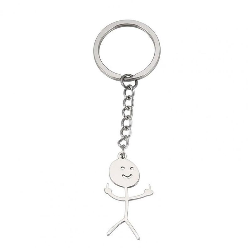 Реалистичный брелок для ключей портативный брелок для ключей износостойкий Забавный брелок для ключей в виде палочки декоративный