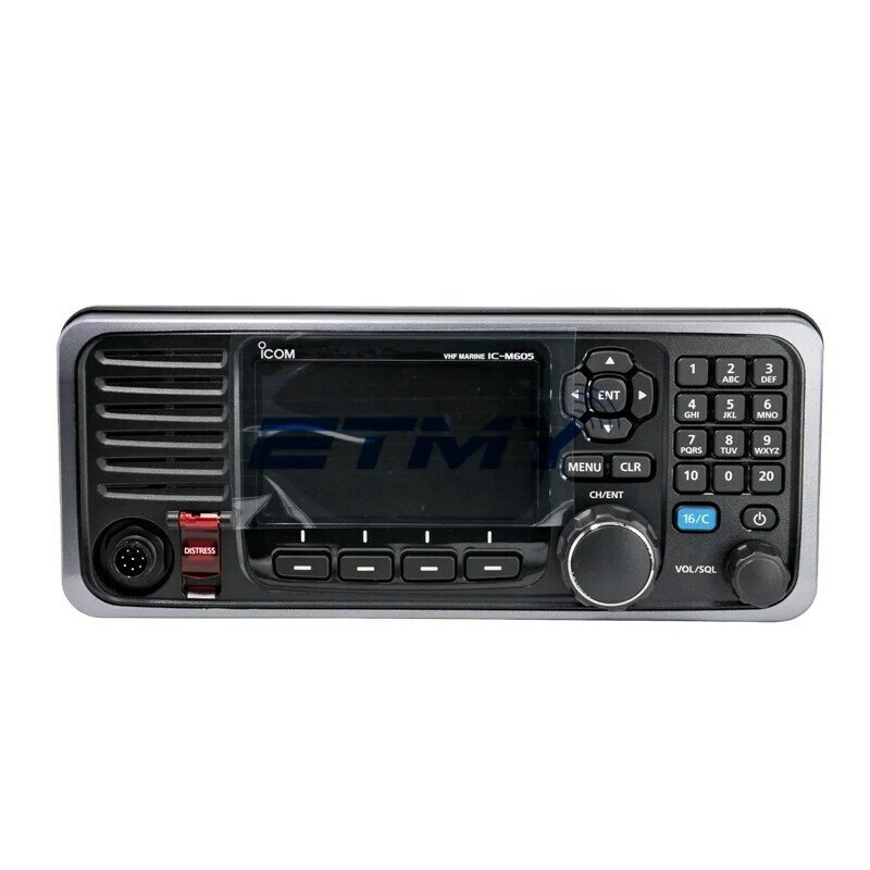 Icom VHF Cass A Marine Mobile Radio IC-M605 VHF AIS SDR Radio GPS Navigation Communication Radio