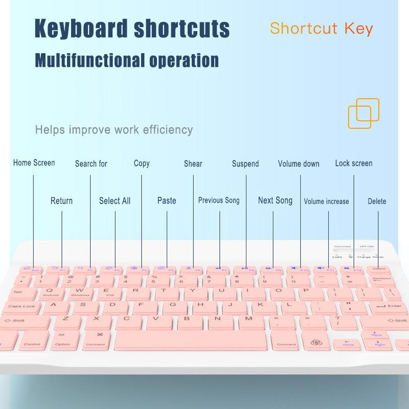 Capa de teclado para huawei matepad 11 pro 2022 10.4 t10s t10 s pro 10.8 mediapad m6 capa de teclado árabe russo espanhol