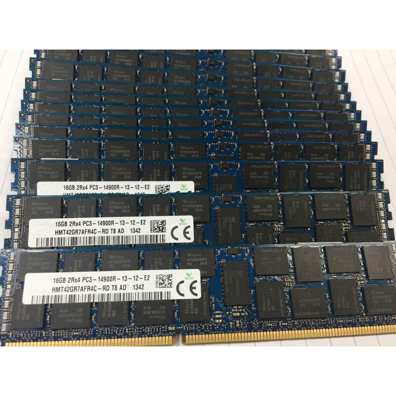 高品質のコンピュータメモリ,HMT42GR7AFR4C-RD, 16g,2 rx4,PC3-14900R,ddr3 1866,ecc reg,サーバーメモリ,1個